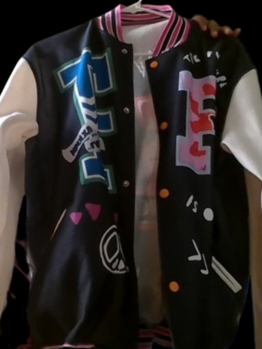 Letterman Jacket Graffiti
